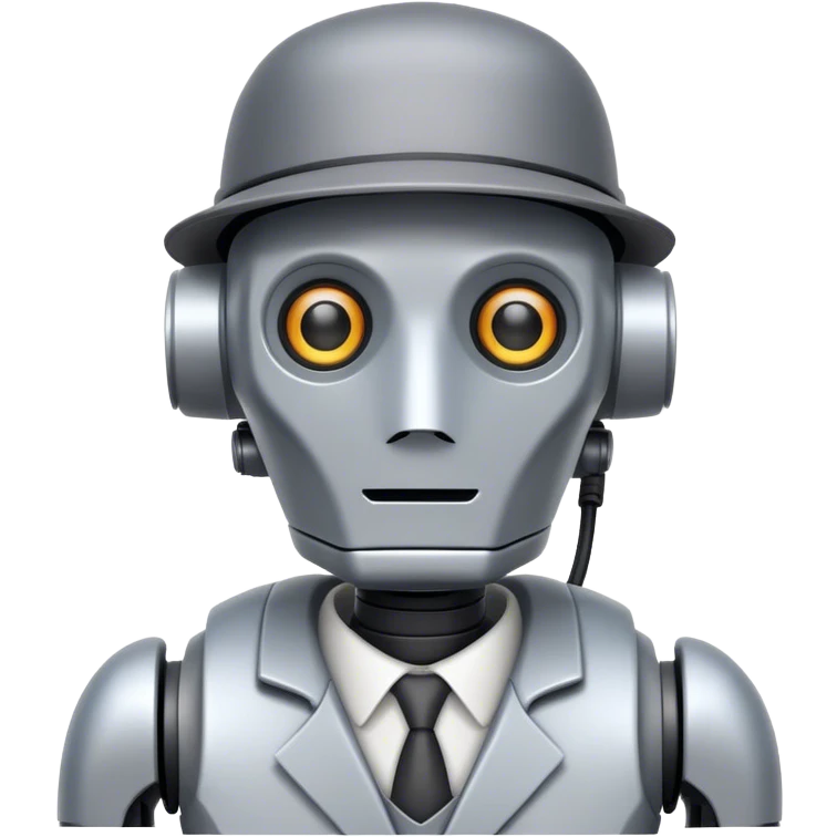 robot detective emoji