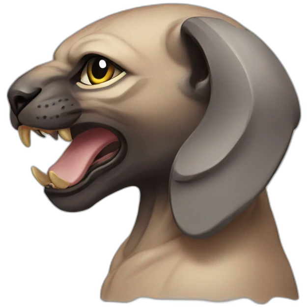 Chat sphinx musclé emoji