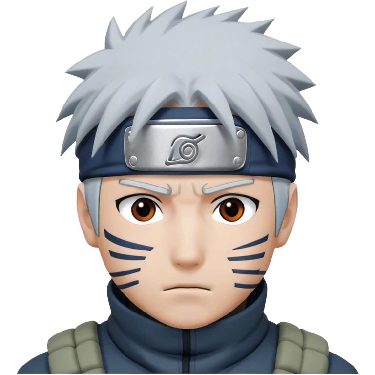 Kakashi hatake from naruto Shippuden  emoji