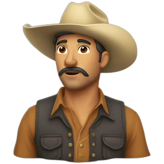 Vaca vaquera  emoji