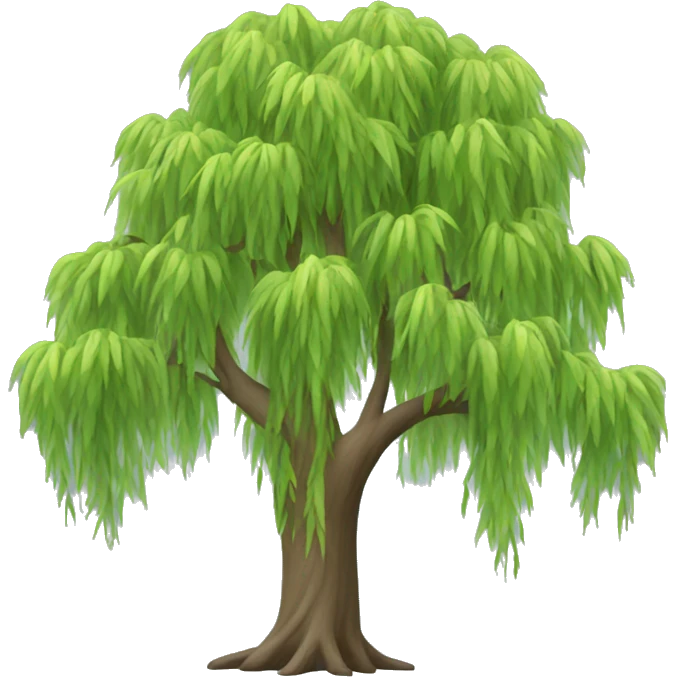 a willow tree emoji