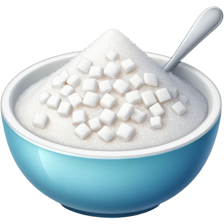 Bajo en azucar emoji