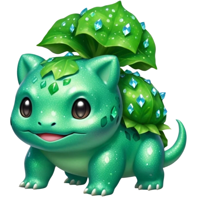 glitter pokemon bulbasaur emoji