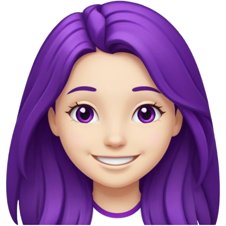 Purple Girl emoji
