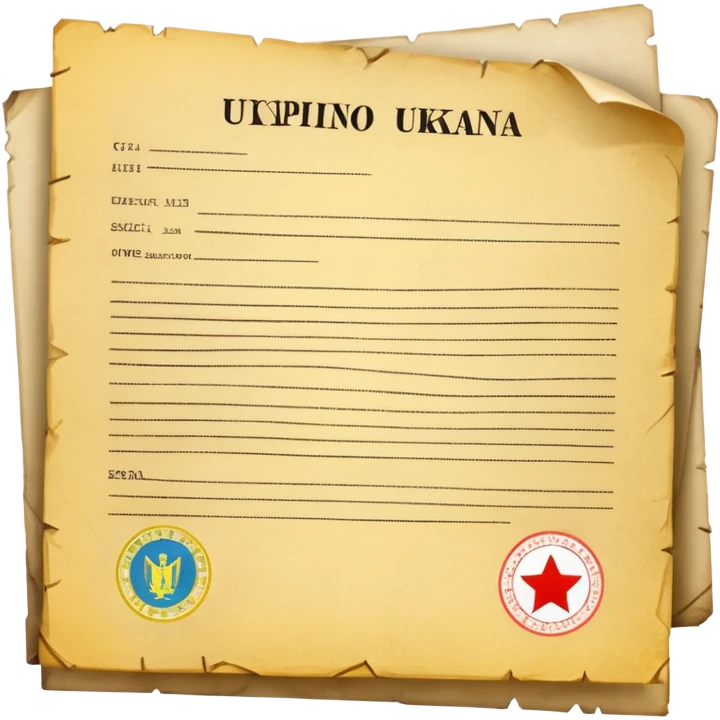 generate ultra realistic top secret file from ukraine emoji