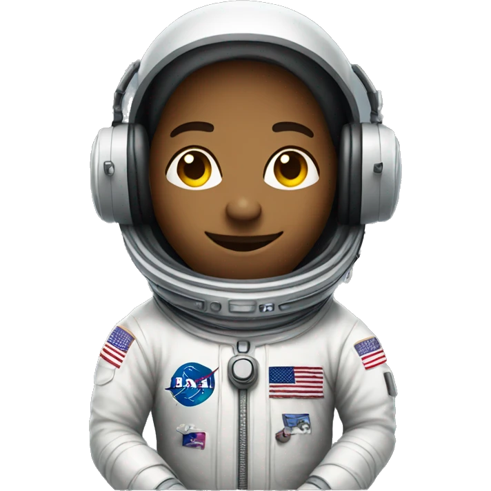 astronaut with headphone emoji
