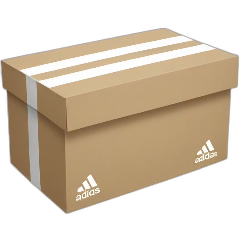 adidas shoebox emoji