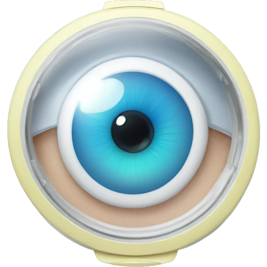 contact lens storage case emoji
