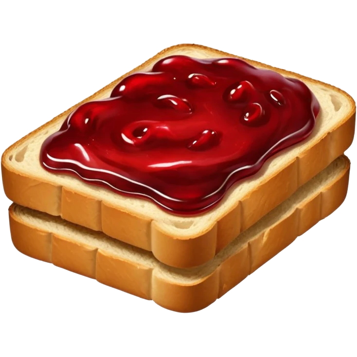 빵에 잼 바르기 emoji