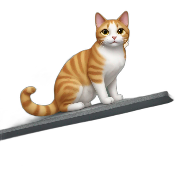 cat on roof emoji