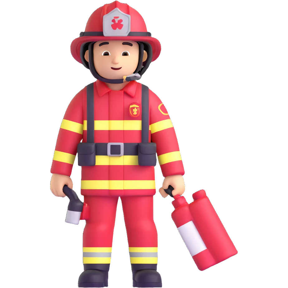 firefighter emoji