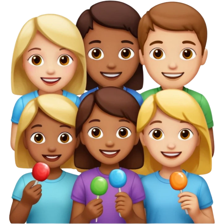 New year Candy children emoji