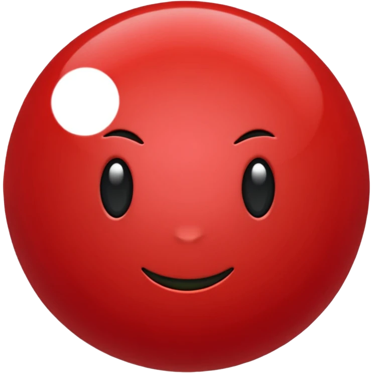write "RED" emoji