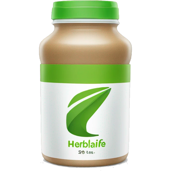 shaker with Herbalife inscription emoji