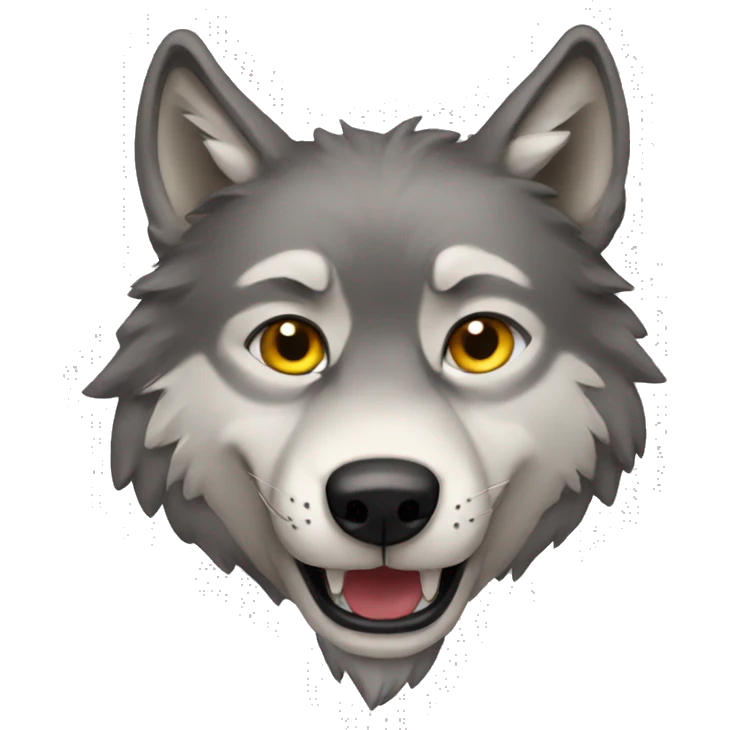 Wolf emoji