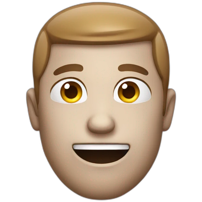 Sarcastic smile emoji face emoji