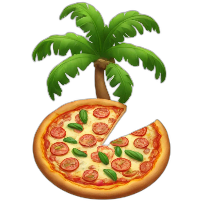 Island Pizza emoji