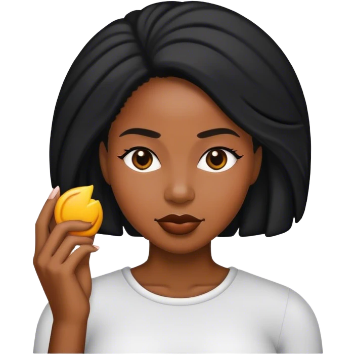 black woman emoji