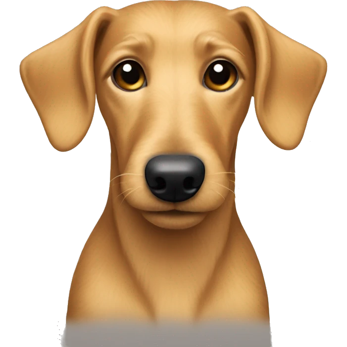 Wire hair blonde terrier dachund mix  emoji