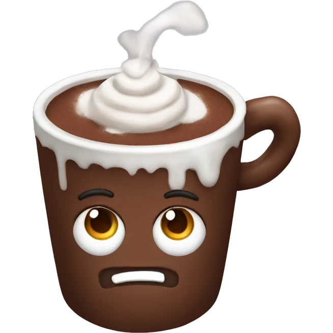 hot chocolate emoji