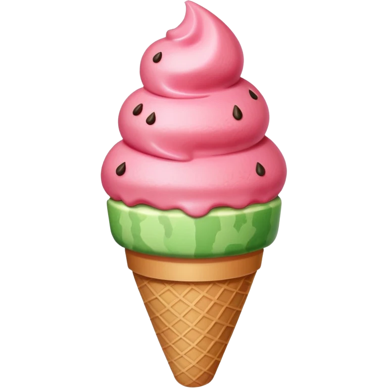 watermelon ice cream emoji