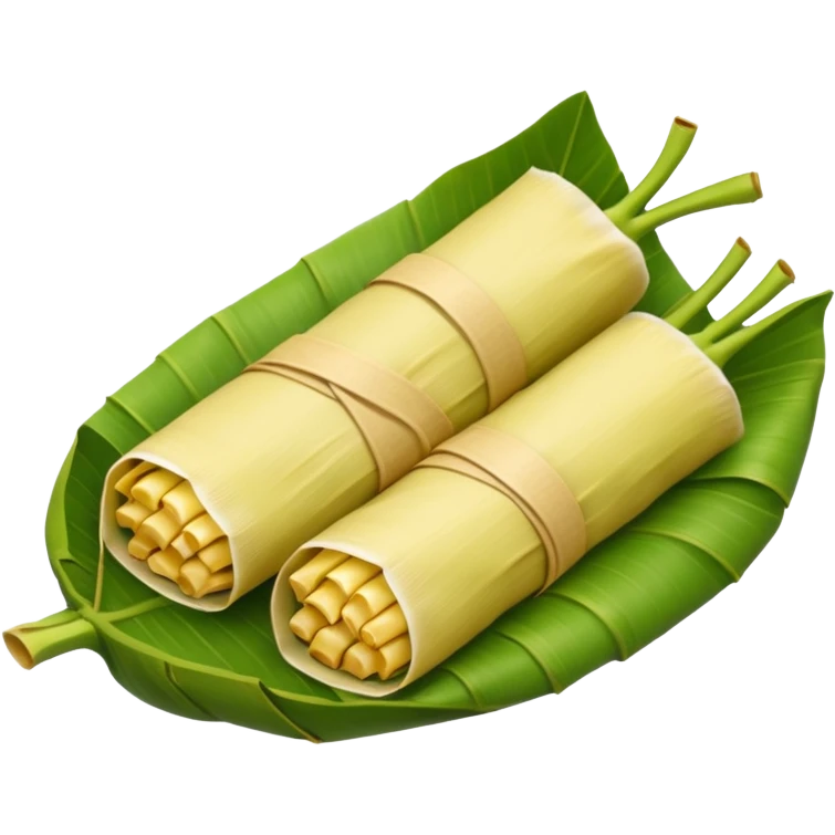 Tamal tolimense verde emoji