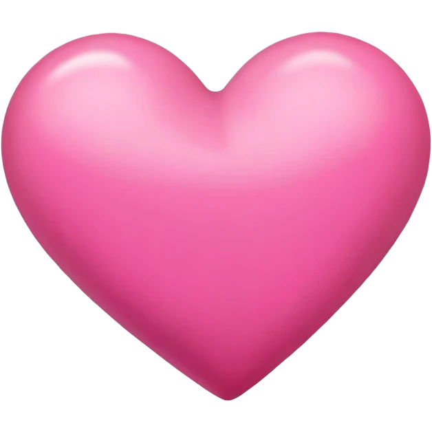 heart-shaped cartoon butt, fun and colorful emoji