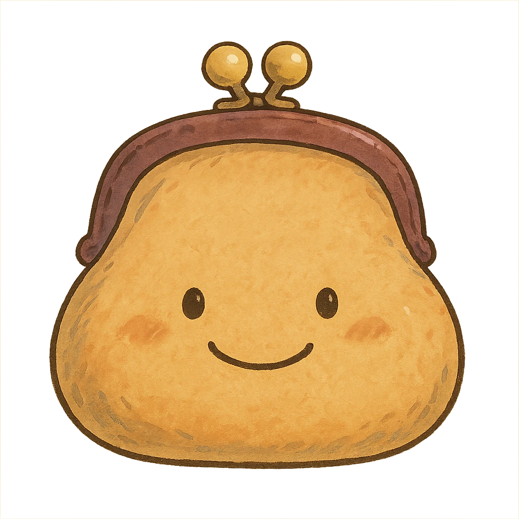 Cute purse emoji