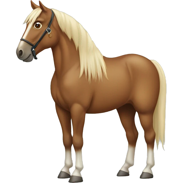 Horse with no head  emoji