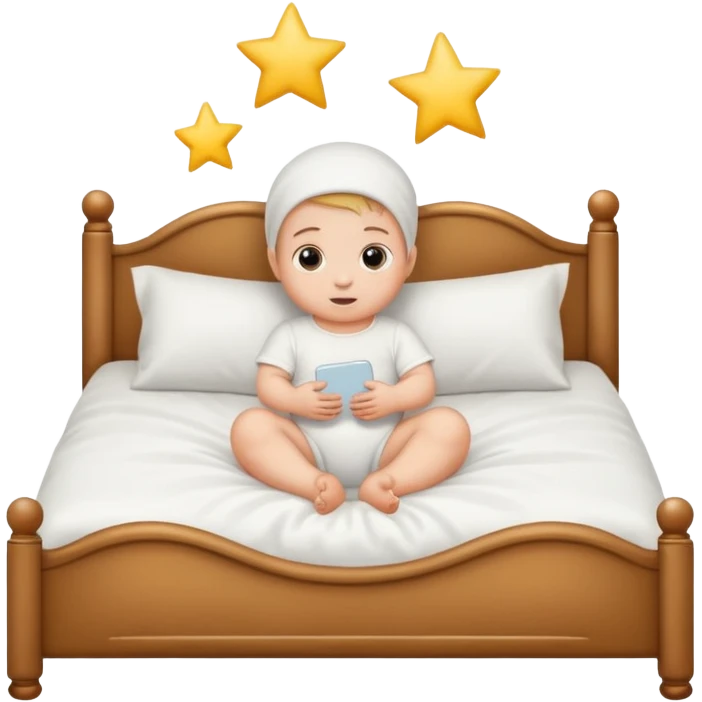 baby bed rocking emoji
