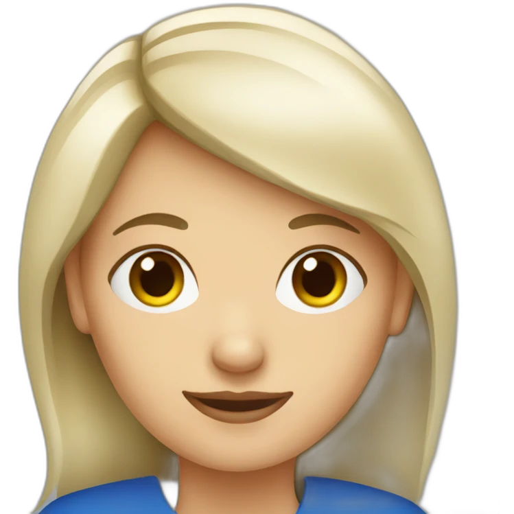 Estonian woman emoji