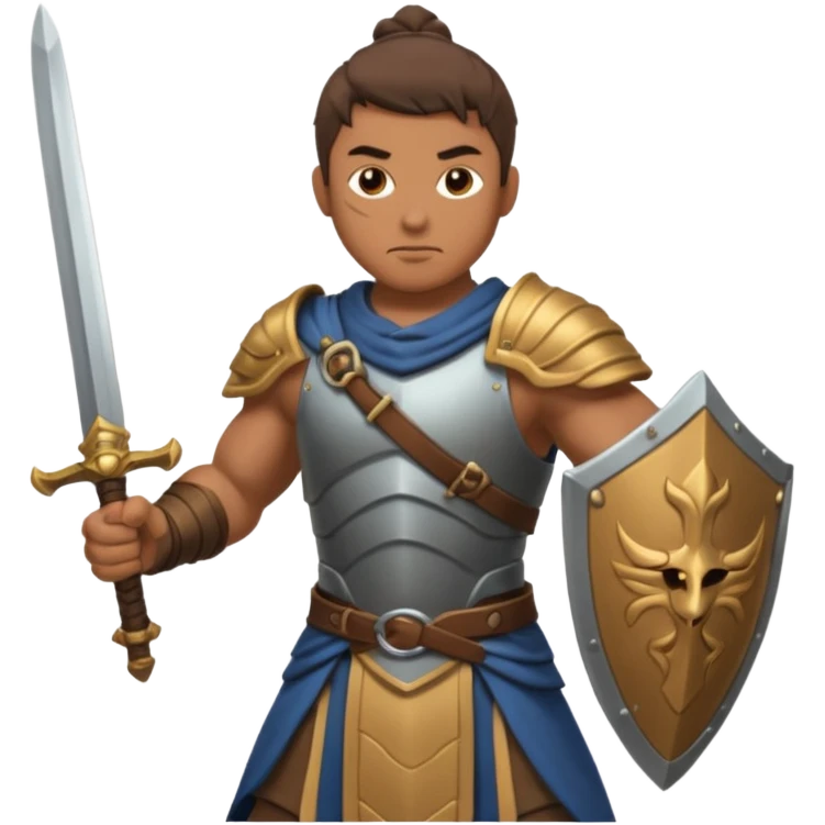 warrior 


 emoji