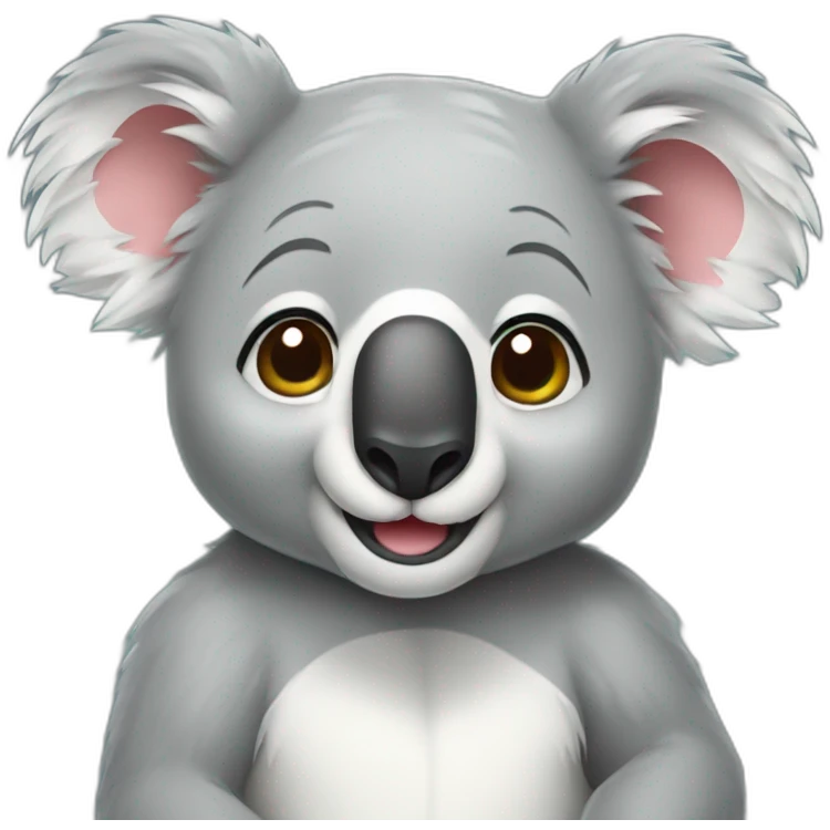 Animated Koala Bear emoji