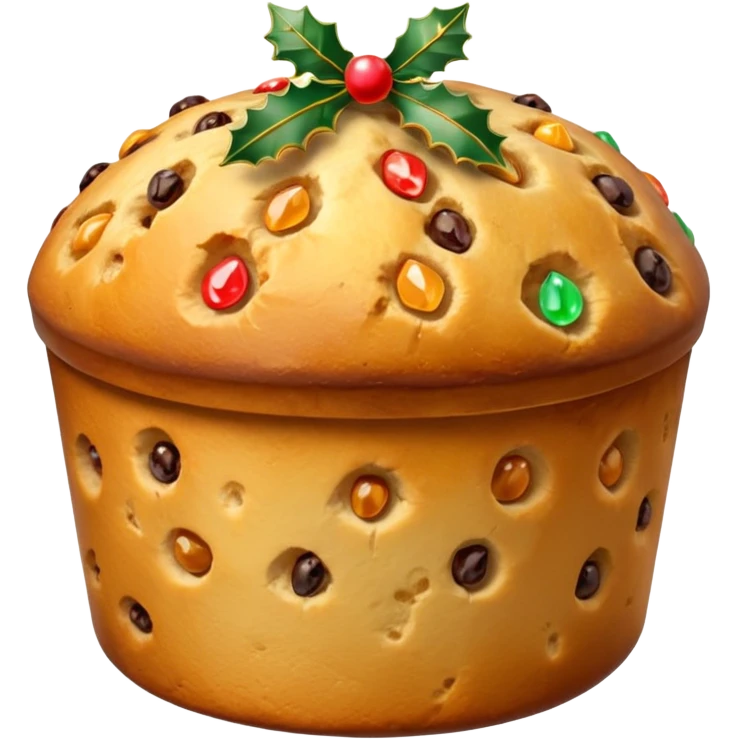 Christmas panettone emoji