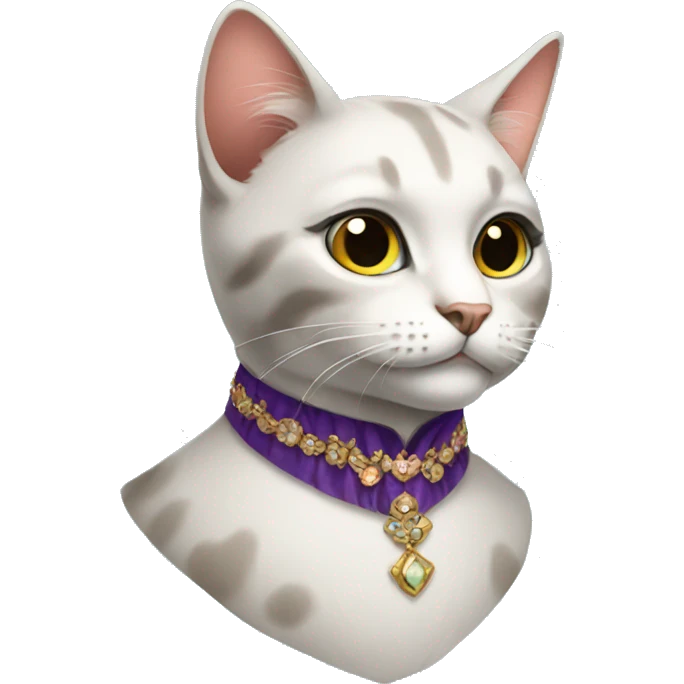 Fancy cat  emoji