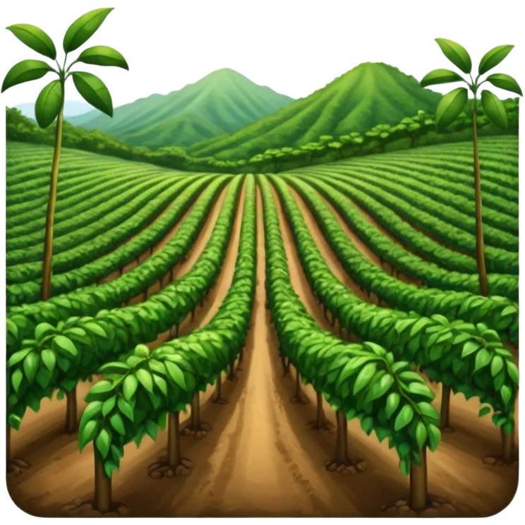 cultivo de café emoji