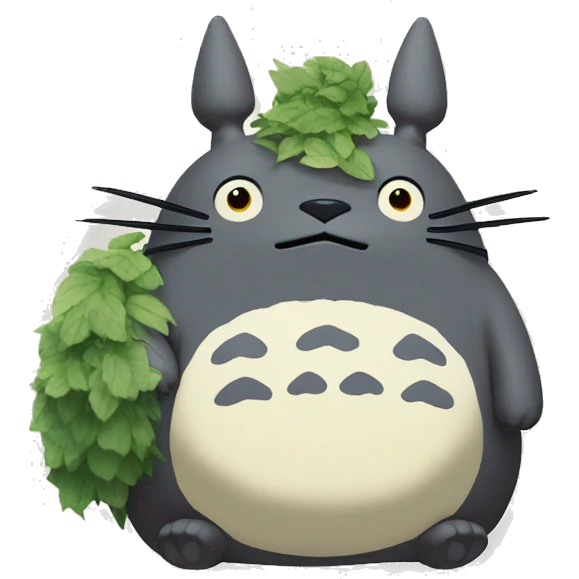Studio Ghibli's My Neighbor Totoro emoji