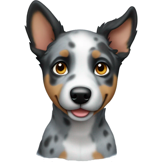 blue heeler puppy emoji