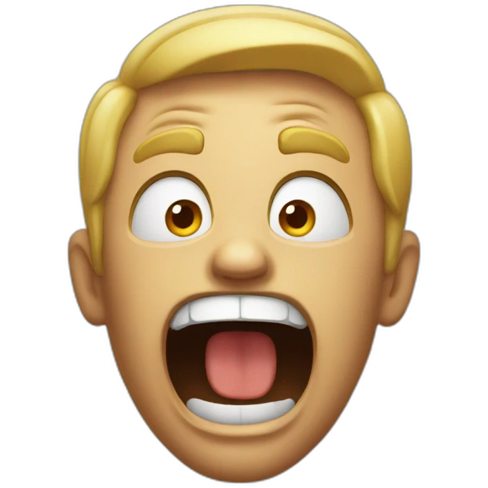 yelling emoji  emoji
