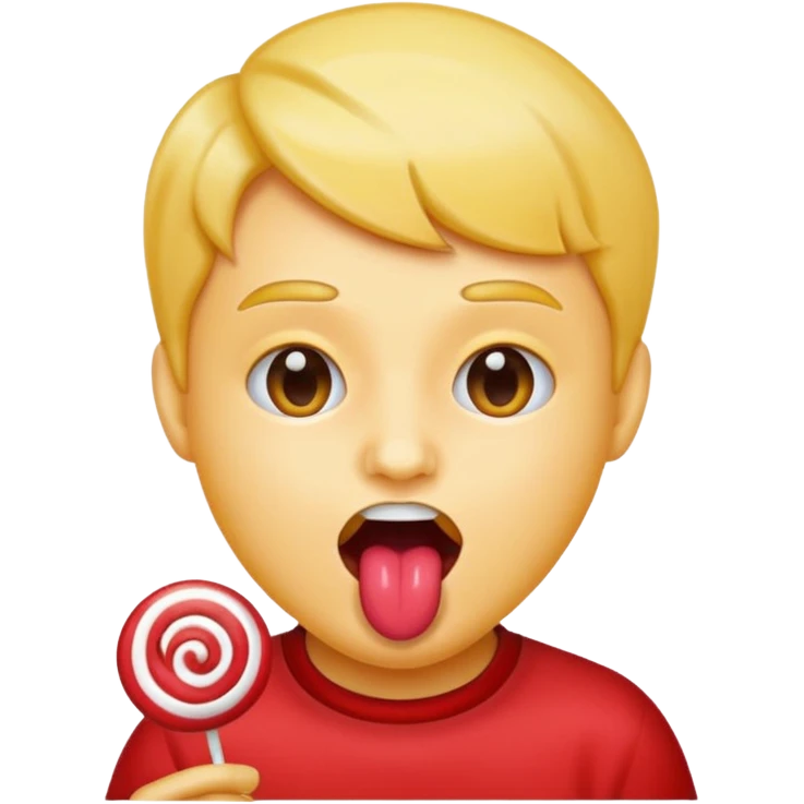 Dil cıkaran(😜) emoji şeker yiyor emoji