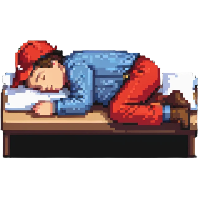 labour worker sleeping emoji