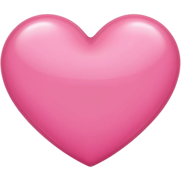 Coração rosa emoji