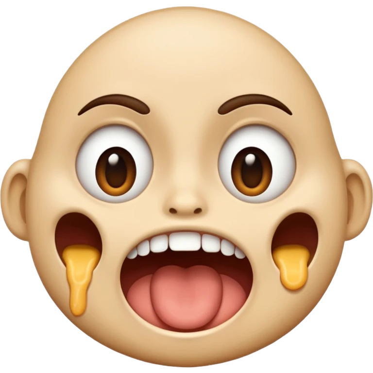 Hungry face emoji