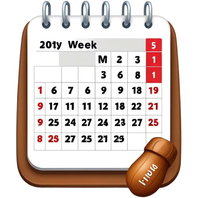 Calendar emoji