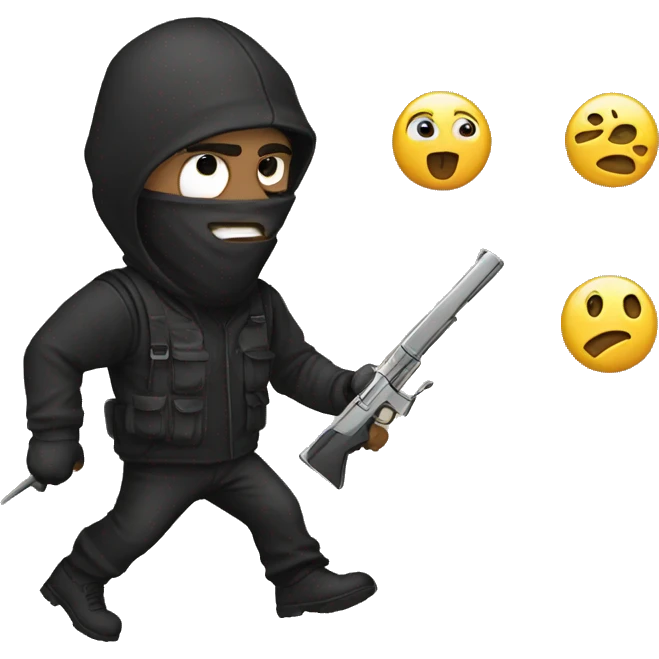 Robber emoji emoji