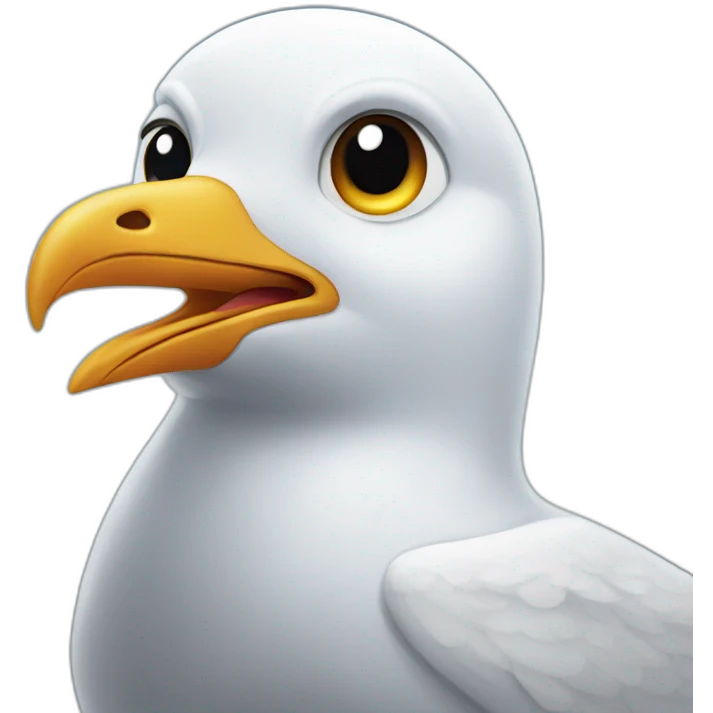 Seagull emoji