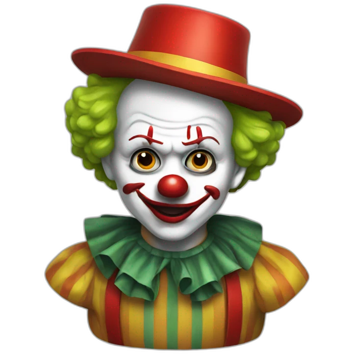 IT clown emoji