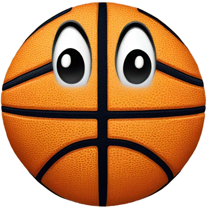 smiley basketball emoji