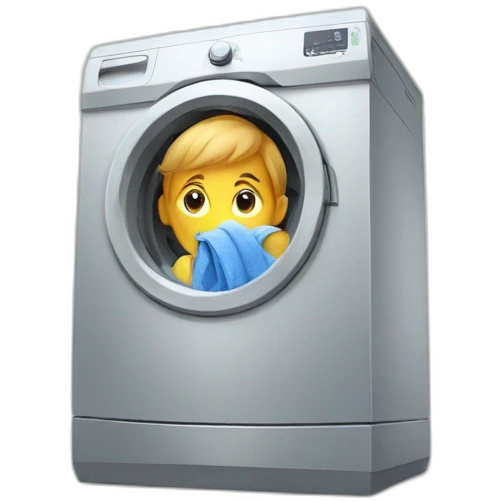 Human washing machine emoji