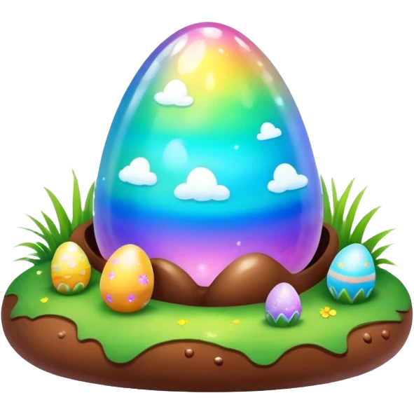 magical poop easter shire landscape  emoji